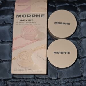 Morphe Totally Set Mini Brighten And Set Powder Duo